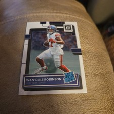 Wandale Robinson 2022 Donruss Optic Rookie Card #220 New York Giants