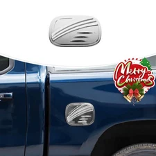 Fuel Tank Gas Cap Door Cover Trim for Dodge RAM 1500 2018-20 Chrome Accessories
