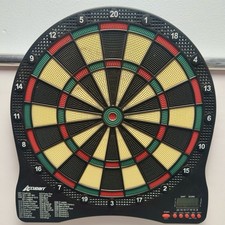 Accudart Electronic Dartboard 43 Games LCD Display Soft Tip Dart Board Working