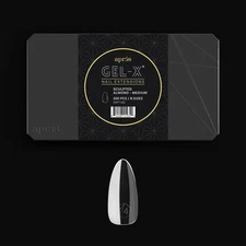 Gel-X® Tip Box | Sculpted Almond | 500pc Soft Gel Tips, 11 Sizes 00-9, Premiu...