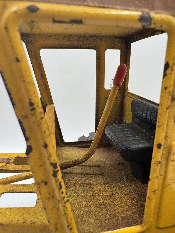 Vintage 1970s Nylint Road Grader Pressed Steel METAL Missing Part - Image 3 of 4