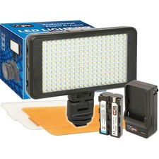 LED-230 Photo and Video Light Kit - On Panel LED Light - Adjustable and Dimma...