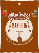 Phosphor bronze mandolin strings light 10 34 acoustic instrument