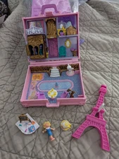 Polly Pocket In Paris 1996 Bluebird Toys Playset