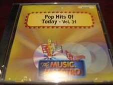 MUSIC MAESTRO KARAOKE 6392 POP HITS OF TODAY VOL 31 CD G OOP SEALED