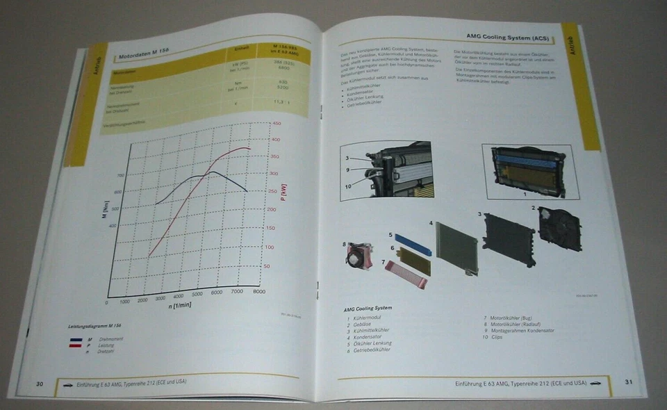 Werkstatthandbuch Mercedes E-Klasse E 63 AMG ECE USA W 212 Buch Stand Juni 2009 - Bild 4 von 4