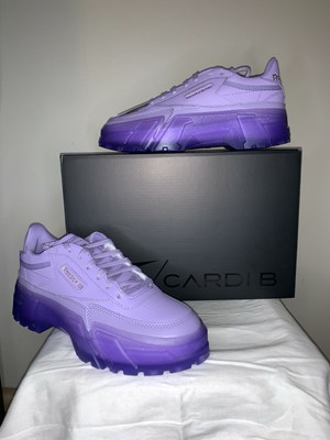 Purple Cardi B Shoe Collection Purple Cardi B Reebok X Cardi B