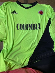 colombia soccer jersey long sleeve