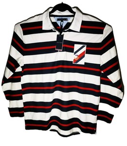 tommy hilfiger striped long sleeve shirt