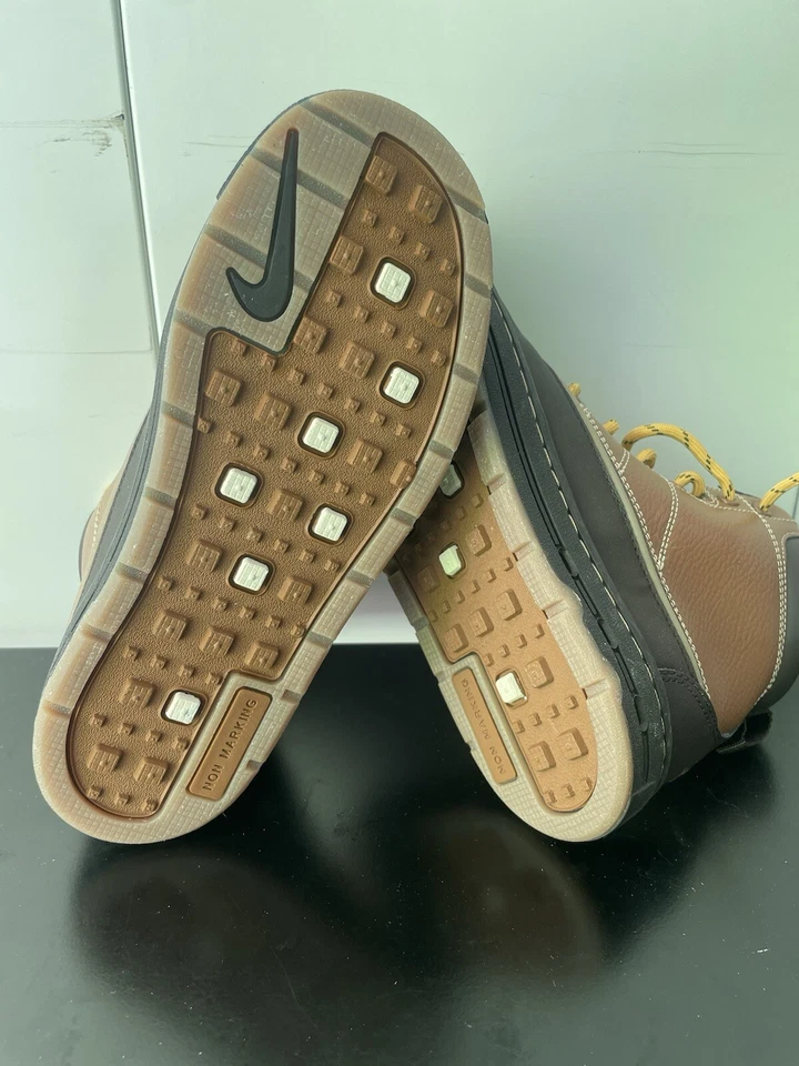 De Colección Nike ACG Woodside Niños Marrón Tostado Pato Botas Unisex Talla 3 Y 415079-200 NUEVAS Foto 4 de 4