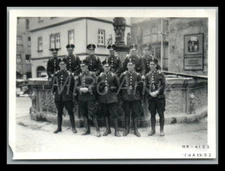 Photo, Baden police, police squad visits Rothenburg 05.06.1934; L55L