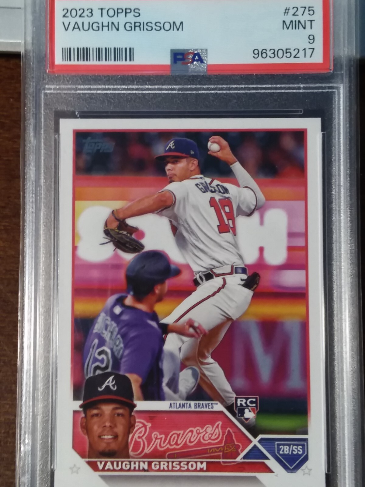 2023 Topps Series 1 - Vaughn Grissom #275 (RC)