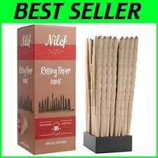 Plain Unbranded 1000 Pack King Size Pre Rolled Cones - Perfect for Customization