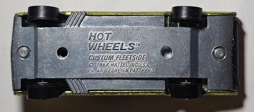 Vintage Hot Wheels Redlines Custom Fleetside, Antifreeze, 1968 Sweet 16, USA V2 - Picture 8 of 8