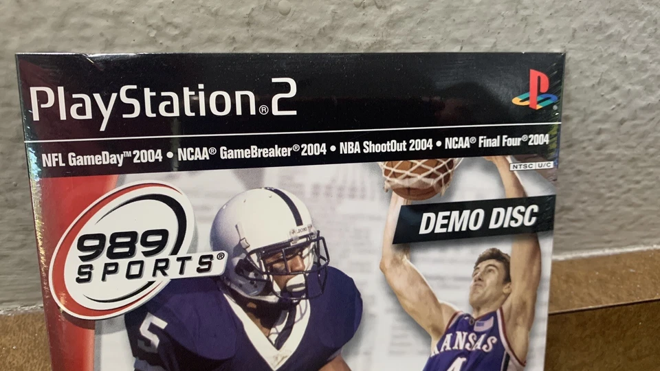 NFL GameDay NCAA GameBreaker Final Four NBA Shootout 2004 PS2 Demo Disc NFR NEW - Image 2 of 4