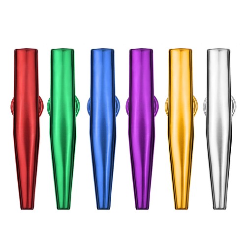 12Pcs Metal Kazoo Instrument Mouth Flute Musical Toys for Kids Gift Party T7Y7 - Picture 4 of 9