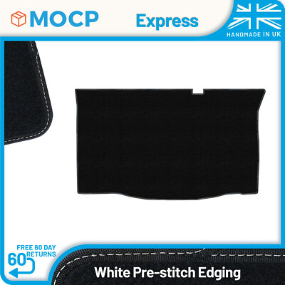 Express with White Pre-Stitch Trim Boot Mat to fit Chrysler Ypsilon 2011-2018