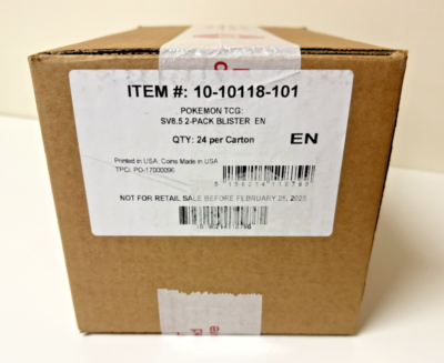 SEALED CASE! *24x* Pokemon TCG: Prismatic Evolutions 2 Pack Blisters! IN  HAND! | eBay