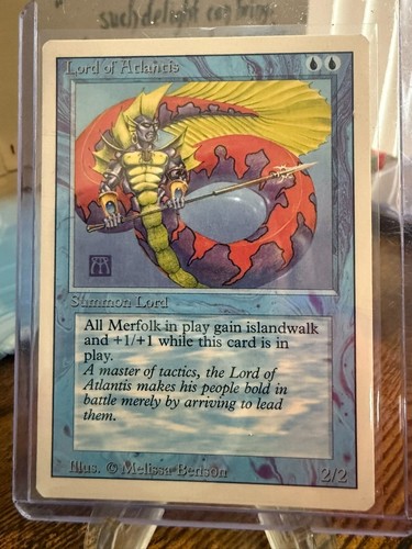 Lord of Atlantis MTG Magic the Gathering Fourth Edition
