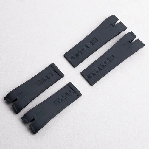 Rubber Strap for Roger Dubuis Easy Diver 26.5mm Black Silicone Sport Watchband - Picture 14 of 24