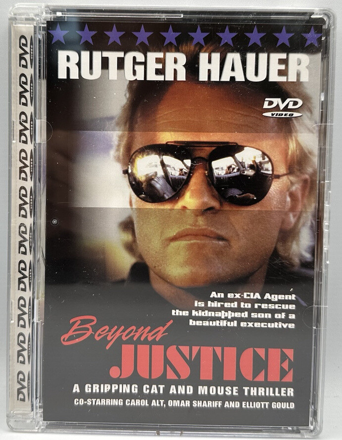 Beyond JUSTICE DVD Digitally Mastered Rutger Hauer Carol Alt 2000