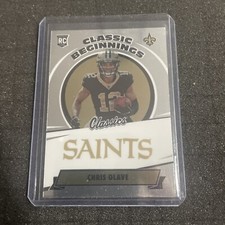 2022 Classics Chris Olave Classic Beginnings Silver Rookie