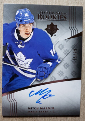 2016-17 Ultimate Collection Mitch Marner Auto RC /99 Maple Leafs Autograph #149