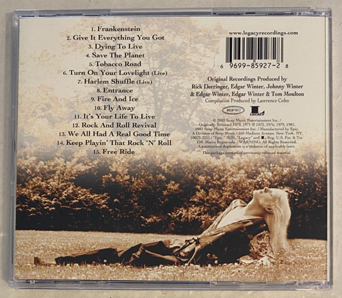 Edgar Winter – The Best Of Edgar Winter CD 2002 - Picture 2 of 3