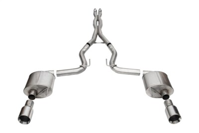CORSA 21255 Fits Corsa 2024 Ford Mustanggt Sport Cat-Back Exhaust Sys. 3.0In Dua