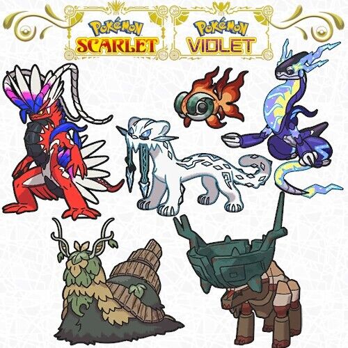 ✨Shiny Legendary Pokemon Bundle Koraidon Miraidon Chi-Yu Wo-Chien  Chien-Pao.✨ - The ICT University