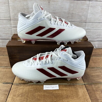 NWT Adidas SM Freak High Wide Football Cleats Men 16 White DB0861 Football Sport NWT Adidas SM Freak High Wide Football Cleats Men 16 White  main image 4