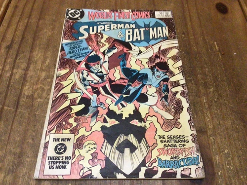 Vintage DC Comics Worlds Finest Comics Starring Superman & Batman No.306 Aug 84