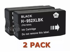 2BK 952XL Ink Cartridge for HP 952 XL Ink OfficeJet Pro 8710 8210 7740 8720 8715