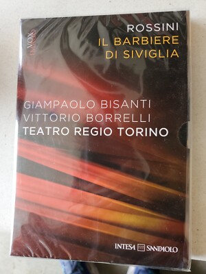 Rossini, IL Barbiere Di Siviglia, TEATRO REGIO TORINO RAI NEW DVD