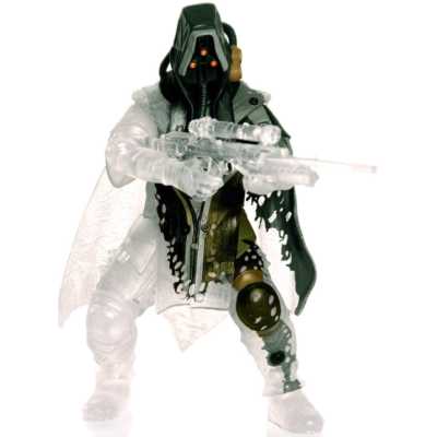 Killzone 3 Helghast Edition Cloaking Marksman Sniper Action Figure