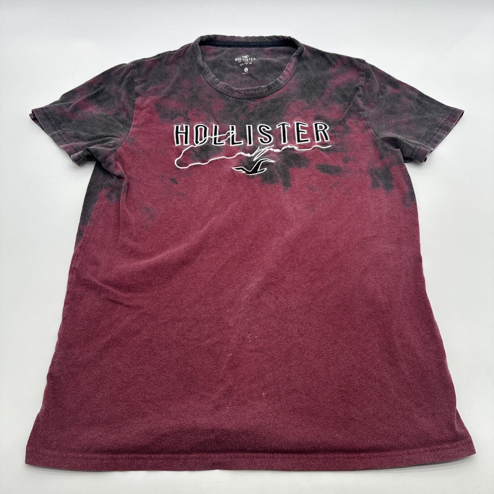 Hollister California T-Shirt Men Small Multicolor Logo Embroidered …#20010