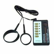E-Stim Shock Therapy Cock Ring Enlarger Penis Stimulate 2 Rings Sex Toys for Men