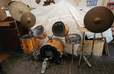 Vintage 1970's Rogers Dynasonic Drums Set Local Pickup Dallas Texas 