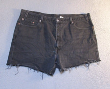 VTG Levi's 550 Shorts 44x32 Mens 100 Cotton Cut Offs Measures 42x4