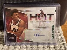 2020-21 Panini Hoops Udoka Azubuike Hot Signatures Rookie Auto