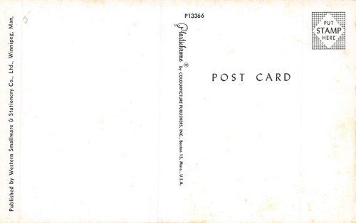 # K302 WINNIPEG, MB., KANADA POSTKARTE, GRUSS AUS - Bild 2 von 2