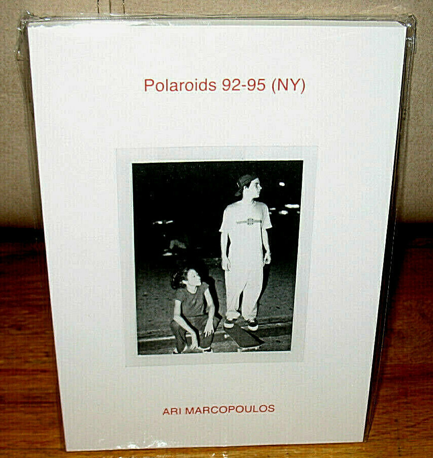 New Sealed SIGNED Ari Marcopoulos Polaroids 92 95 NY Skateboarders
