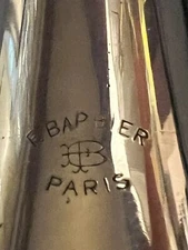 VINTAGE F BARBIER PARIS FRANCE CLARINET B Nickel Silver? Selmer Case