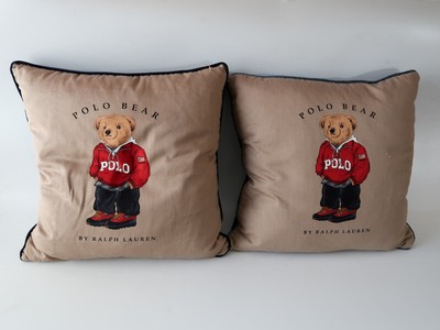 polo bear pillow
