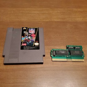 NFL Nintendo NES 1989 cleaned and tested 