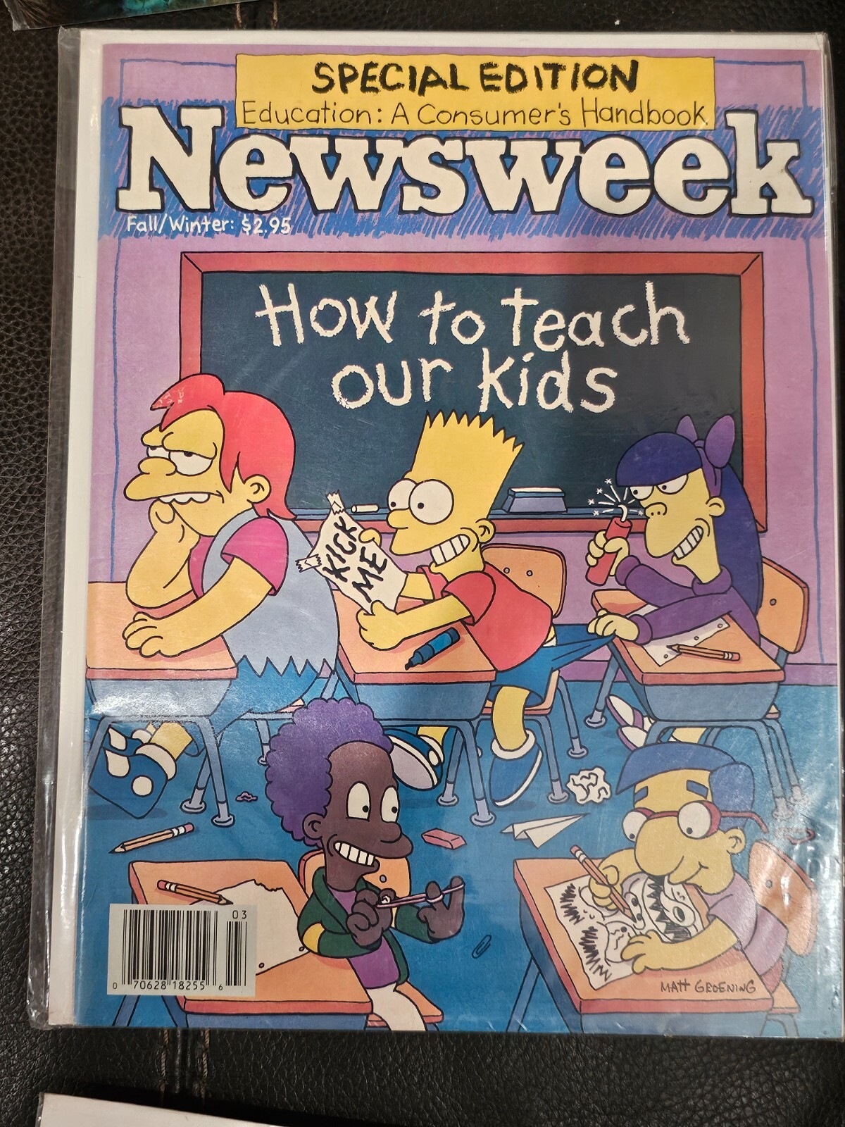 Simpsons New Week Newsweek Mag Special Consumer Handbook The Simpsons Fall/Winter 1990 | eBay