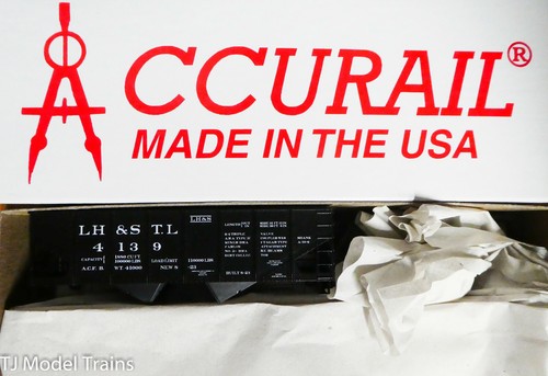 Tolva doble de carbón Accurail HO #2437 (Rd #4139) LH&ST.L USRA 55 toneladas (kit) | Zustand: New