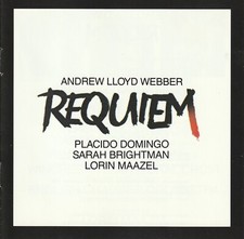 Andrew Lloyd Webber - Requiem - Music CD Near Mint