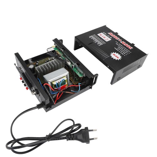 600W Bluetooth Mini Verstärker HiFi Power Audio Stereo Bass AMP USB MP3 FM Auto* - Bild 12 von 17