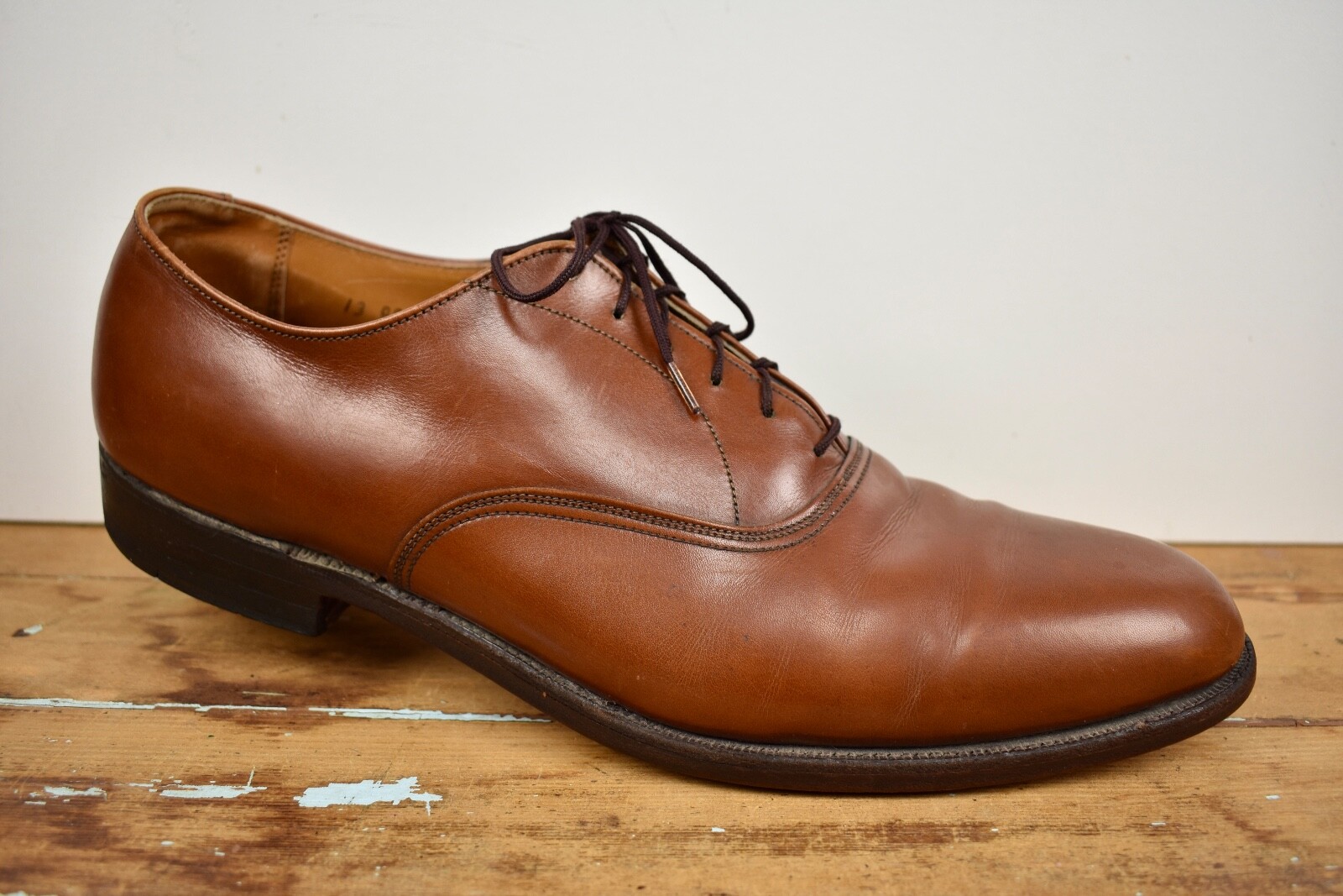 E.T. Wright Breather Wright Brown Plain Toe Full … - image 1